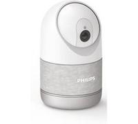 PHILIPS WelcomeEye Look Caméra Intérieure 2K Motorisée Auto-Tracking | 2K 1440p, auto-tracking 355°/75°, Wi-Fi 2,4/5 GHz, audio bidirectionnel, mode privé, microSD 8 Go fournie