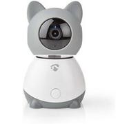 Nedis Babyphone Smartlife Full HD 1080p Argenté – Prise EU 220V