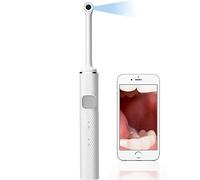 Caméra Intra-orale Dentaire, Endoscope Intra-Oral Sans Fil, Caméra Buccale Dentaire HD Sans Fil Avec 8 Lumières LED, Caméra Intra-orale Dentaire Sans Fil Étanche IP67