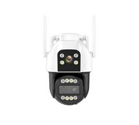 Caméra IP 4G carte SIM 4K HD, Zoom 10X, PTZ, trois objectifs, double écran, caméra de sécurité 2K, suivi automatique, Surveillance P2P(4K 4G Camera)