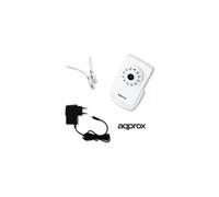 Caméra IP approx! APPIP03P2P VGA IR P2P micro SD Wifi Blanc Blanc
