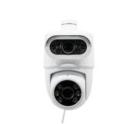 Avidsen Caméra IP extérieure HomeCam Dual PTZ 2K Double objectif (fixe+motorisé) 127156