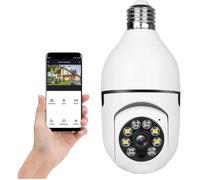 CAMERA IP Bulb Caméra de surveillance IP panoramique à 360 degrés avec détection de mouvement,réveil,vision nocturne,conversation