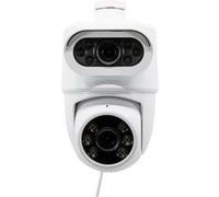Avidsen Caméra IP extérieure HomeCam Dual PTZ 2K Double objectif (fixe+motorisé) 127156