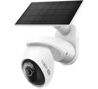 TP-Link Caméra de surveillance Tapo C660 – 4K 8MP, vision 360°, panneau solaire, IP66