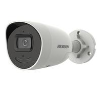Hikvision DS-2CD2046G2-IU/SL(2.8mm)(C) 4 MP AcuSense Strobe Light and Audible Warning Fixed Mini Bullet Network Camera