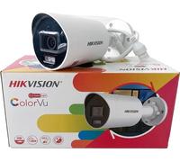 Caméra IP Hikvision 8MP, technologie intelligente à double éclairage, conception étanche et résistante aux intempéries, DS-2CD2087G2H-LIU, 2,8 mm