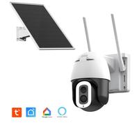 Caméra ip motorisée extérieure 100% solaire