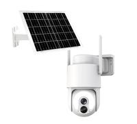 Caméra IP Motorisée Extérieure Ultra HD 3K+ 6MP - 100% Solaire - WiFi 6 - Batterie 9000 mAh - IP65