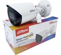 Caméra IP, résolution 4MP, double éclairage, blanc, 28mm
