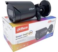 Caméra IP, résolution 4MP, double éclairage, noir, 28mm