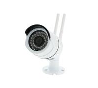 Caméra Ip Sans Fil HD 720P 1,0 Mp Wifi Etanche Infrarouge Télécommande Blanc