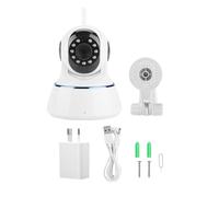 Camera IP WiFi HD 720P sans fil avec vision nocturne et detection de mouvement, carte TF 32 Go, 100-240 V (AU)