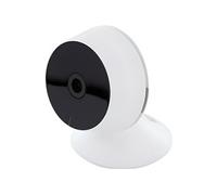 Caméra de surveillance intérieure Wi-Fi 1080p - vision 90° - micro SD 128Go - Blanc et Noir - Chacon
