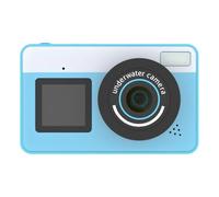 Caméra IP68 48MP Design Ergonomique 2 8 Pouces Numérique avec Fonction De Lumière De Remplissage LED pour La Photographie sous-Marine Plongée Numérique avec Câble De Données