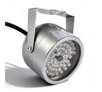 Caméra IR Lumière, 48 LED Infrarouge avec Capteur Auto, Angle d'Éclairage Réglable