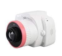 Caméra Jouet, Appareil Photo Numérique avec Projecteur jusqu'à 120 Pouces d'image de Projection Intégrée en Haut-Parleur avec Fil de 1/4 de Pouce pour Le Voyage (avec Une