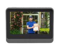 Caméra Judas de Porte Intelligente, Sonnette Vidéo 1080P avec Détection de Mouvement PIR et Batterie 5000 MAh, écran LCD 4,3 Pouces pour la sécurité de la Maison des Appartements