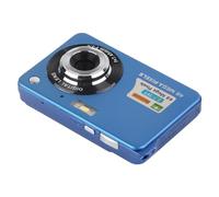 Caméra KIMISS avec écran 2,7 Pouces 4K 48MP Caméra HD Stabilisée 8xZoom avec Batterie DC-F3 Fournie (Blue)