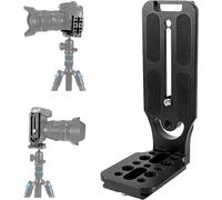 Camera L Bracket Quick Mount Plate Universal L Mount Vertical Video Shooting Bracket for Camera Tripod Photography
