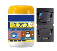 Camera Lens Cleaning Wipes - Multi Purpose Gentle Cloths, Scratch-Free Cleaner for Smartphones, Tablets, Monitors, Eyeglasses, Glasses, Mirrors, Portable Pack for Travel and Daily Use