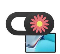 Camera Lens Cover Privacy - ABS 18.5x9x0.7mm | Slide Anti-Peeping Camera Cover, Exquisite Pattern Lens Protector for Laptop, PC, Tablet, Cell Phone | for Privacy Security Use