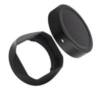 Camera Lens Hood, Pare-Soleil carré à baïonnette en métal avec Capuchon, Compatible avec Sony Cyber Shot DSC RX1 RX1R RX1RII Nex, Anti-Rayures,for Parts