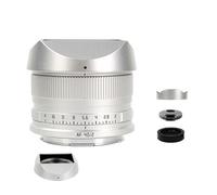 Camera Lens, Objectif AF Plein Format F2 40mm, Compatible for Leica, Compatible for Monture Panasonic L, S9/S5/S5II/SL2/TL,Parts(Black 22-82cm,Square Hood)