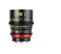 Camera Lens, Objectif cinéma 16/24/35/50/85/105/135 mm T2.1/2.5/2.4, Compatible avec Les systèmes de caméras cinéma Plein Format(50mm,EF)