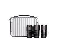 Camera Lens, Objectif de cinéma anamorphique en Fibre de Carbone T2.9 Plein Cadre 35 mm 50 mm 75 mm, Compatible avec Les caméras DJI DL,for Cameras(Desktop Clip,3 Set)