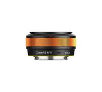Camera Lens, Objectif Portrait 25 mm F1.8 AF APS-C à Grande Ouverture, Compatible avec Sony E, Fuji FX30, Nikon Z, ZVE-10, A5000 et A5100,in Parts(Red,E-Mount(APS-C))