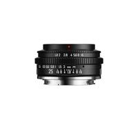 Camera Lens, Objectif Portrait Fixe 25 mm f/1.8, Compatible avec Les Montures Sony E, Fuji X, Canon RF/EF-M, Micro 4/3, Nikon Z et L.,in Parts(E-Mount(APS-C))