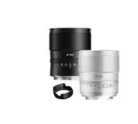 Camera Lens, Objectif Principal Plein Format F2 AF 75 mm, Compatible avec Fuji X, Compatible avec Sony E/FE Z6II ZFC Z8 Z9 A7CII A7R A7m XT50,for Cameras(Black 22-82cm,XF)