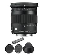Camera Lens， Objectif Sigma 17-70 17-70mm F/2.8-4 DC Macro OS HSM, Compatible for Canon 1300D 650D 700D 750D 760D 800D T3i T5 T6 T6s T5i 60D(Canon)