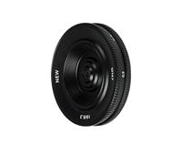 Camera Lens, Objectif Ultra-Fin 18 mm f/6.3 for Appareil Photo APS-C, idéal for la Photographie de Rue et Compatible avec Les appareils Sony E, Fujifilm X et Nikon Z (Monture M43).(XF)