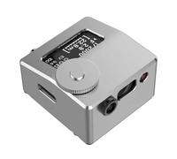 Camera Light Meter, Photography Set-Top Reflection Light Meter, Real Time Metering Tool, Precise Lighting and Laser Distance Measure for Vintage Camera Film Photography(Silver,Meter Pro)