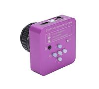 Caméra Microscope Eujgoov 51MP Caméra Monture C pour Microscope Trinoculaire Stéréo AC100-240V(EU Plug)