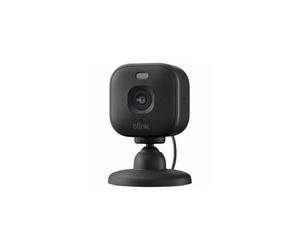 Caméra Mini 2K+ (nouvelle génération) | Caméra de surveillance à domicile sur secteur avec résolution vidéo 2K, zoom 4x, vision nocturne couleur | Fonctionne avec Alexa | 1 caméra - Noir