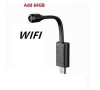 Caméra miniature,Mini caméra espion V380, Wi-Fi, USB, 1080P, sans fil, moniteur de sécurité à domicile, détection de - 64GB[C40378]