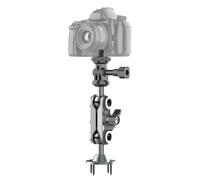 Camera Monitor Mount, Wall Light Bracket, Easy Installation Support Rack, 5,87 x 2,76 Inches, Adjustable Mounting Arm Design, Weather Resistant Construction, for Stage Setup Use