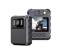 Caméra montée sur Le Corps 1080P DVR, sécurité vidéo, BodyCam IR, Vision Nocturne, Mini caméscope Portable, Application de la Loi, Enregistrement de 10 Heures(Without WiFi)