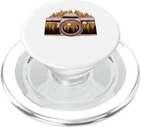 Caméra Nature Photographe forestière Cadeau PopSockets PopGrip pour MagSafe