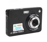 Caméra Numérique, 48MP 4K Point Numérique et Appareil Photo de Prise de Vue avec écran TFT 2,7 Pouces, Zoom 8X, Anti-Shake, Autofocus, beauté Automatique, pour Voyager à