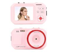 Caméra Numérique 48MP, Autofocus 16x Digital Video Camera WiFi Dual Screens Design 2,8 Pouces Couleur HD Écran pour la Photographie (Rose)