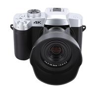 Caméra numérique 4K 75 MP pour, avec écran Tactile orientable de 3 Pouces, Zoom Optique 12x, Wi-FI, autofocus, idéale pour la Photographie de Voyage et Les débutants.