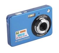 Caméra Numérique 4K, Vlogging Shake for Photography Tirage Continu Compact 48MP 2,7 Pouces LCD Affichage 8X Zoom Anti (Blue)