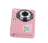 Caméra Numérique 4K, Vlogging Shake for Photography Tirage Continu Compact 48MP 2,7 Pouces LCD Affichage 8X Zoom Anti (Rose)