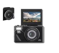 Caméra Numérique 5K 75MP, avec Stabilisation de Zoom Optique 18x, écran Flip 3 Pouces, Appareil Photo Numérique Rétro, Appareil Photo Compact, pour la Photographie de Voyage