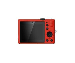 Caméra Numérique 5K Rouge - Selfie Frontale et Arrière, Zoom 18x, Écran IPS 2,8 pouces, Filtre Beauté, Webcam PC