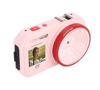 Caméra Numérique à Deux écrans pour la Photographie, Caméras de Vlogging 64MP 2,8 "Screen avec Zoom Numérique 18x, Caméra Vidéo Compacte Automatique pour Voyager (Pink)